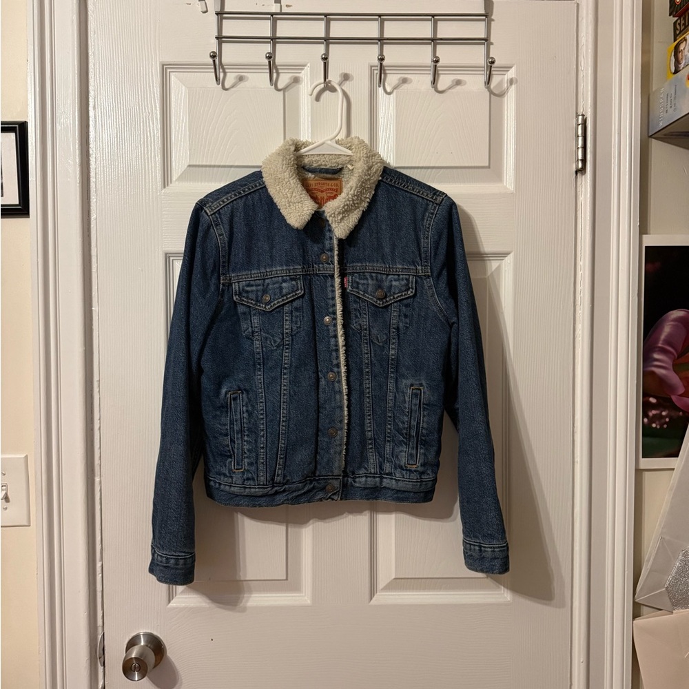Levi's Sherpa Lined Denim Jacket